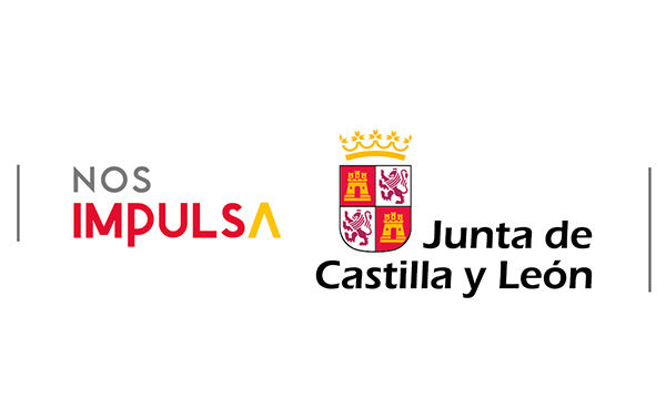Logotipo de Junta de castilla y León "nos impulsa"