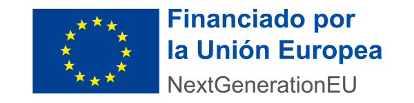 Logotipo de financiado por la Unión Europea - NextGeneration