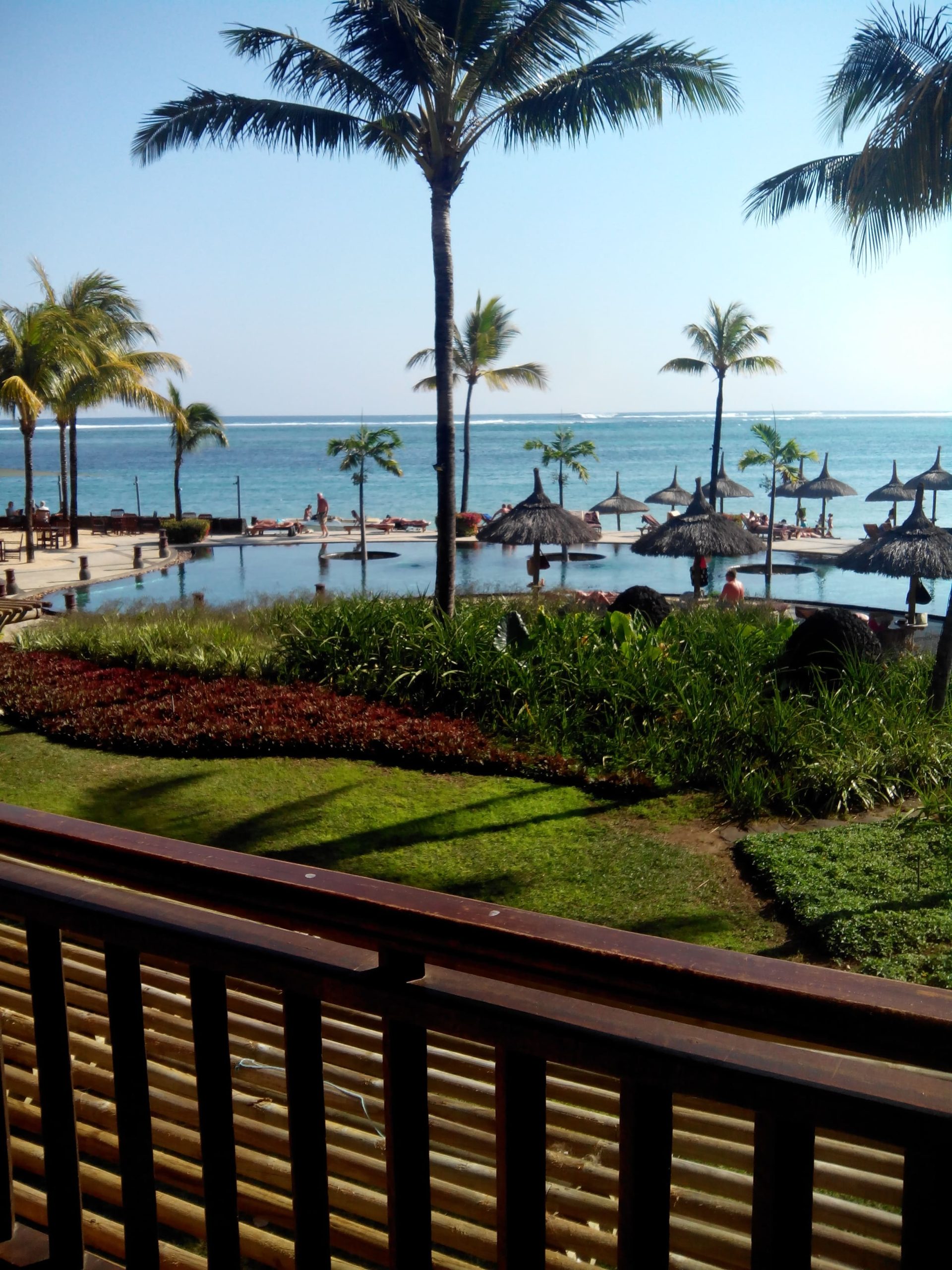 Fotografia de resort desde el balcon